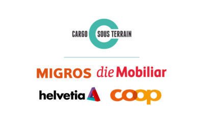 Coop, Migros, Mobiliar und Helvetia investieren in die Baubewilligungsphase von Cargo sous terrain